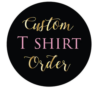 Custom adult Shirt, Personalised T-Shirt, Customised Top, Design your own shirt, Unisex custom personalised listing
