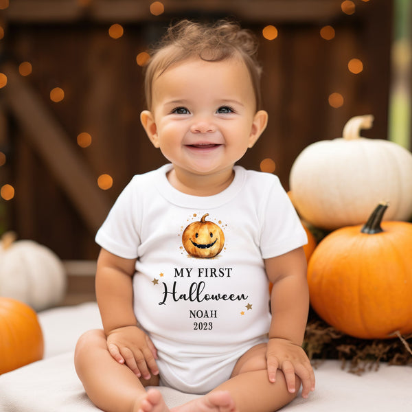 My 1st Halloween baby vest