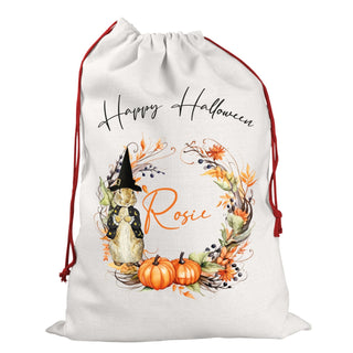 trick or treat bag personalised 