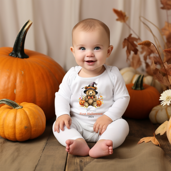 Bear Design Halloween Sleepsuit for Babies