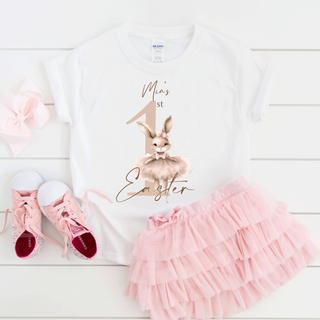 Adorable My 1st Easter T-Shirt from Sparkle Tots – perfect attire for your baby's first Easter celebration, crafted for cuteness and comfort.