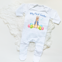 My first Easter sleepsuit