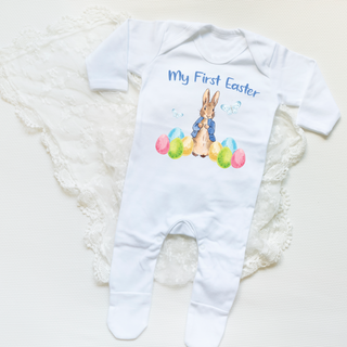 My first Easter sleepsuit