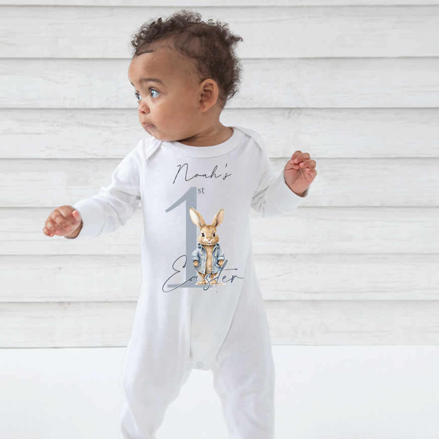 Adorable Easter-themed kids' fashion from Sparkle Tots – bunny-inspired outfits and charming tees for joyful celebrations.