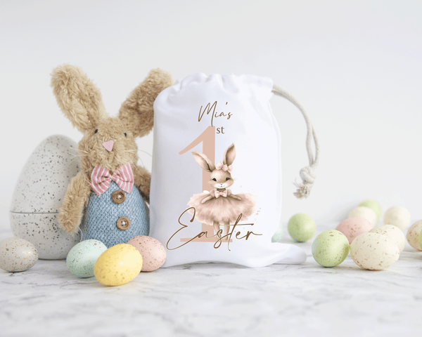 Easter Egg Hunt Bag with Custom Name