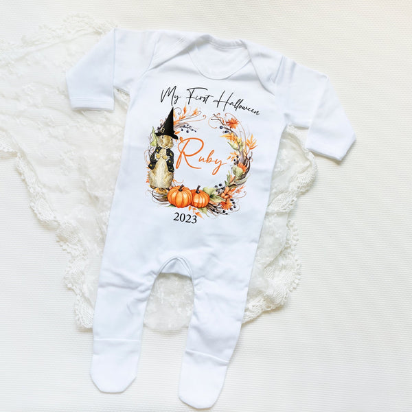 Halloween sleepsuit baby