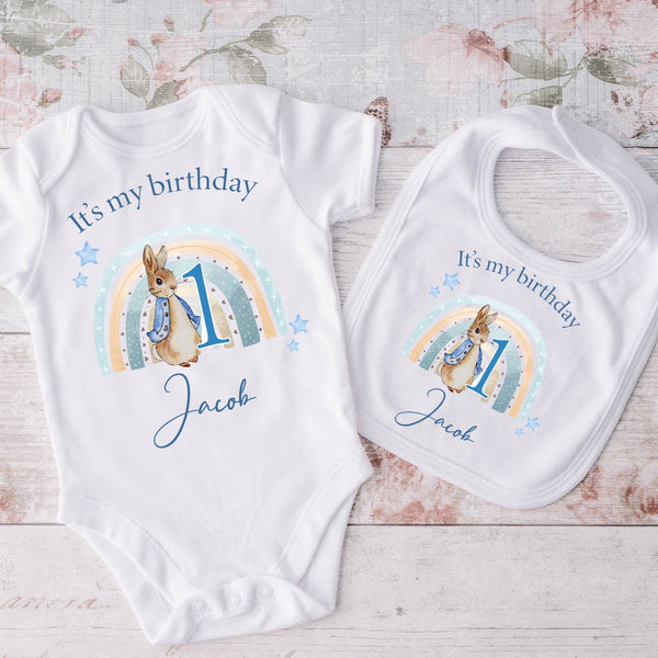 Peter rabbit birthday vest