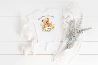 Adorable Personalised Children's Mother's Day Baby Vest