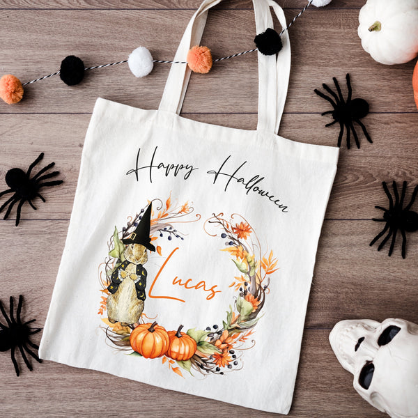 Personalised Halloween Treat Bag 