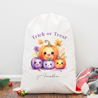 Personalised Halloween Trick or Treat Bag 