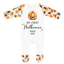 Personalised Halloween baby romper for 1st Halloween