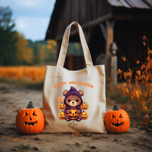 Personalised Trick-or-Treat Tote Bag –