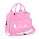 Personalised kids dance bag with dancer silhouette