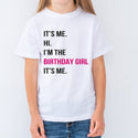 Taylor Swift-inspired birthday girl t-shirt