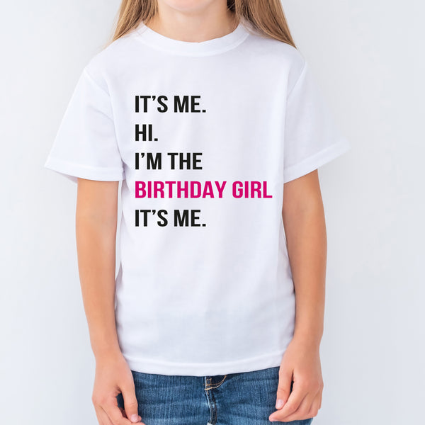 Taylor Swift-inspired birthday girl t-shirt