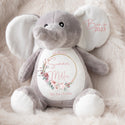 Personalised elephant teddy