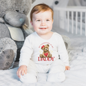 Sweetheart-themed Baby Onesie for Valentine's Day celebrations. Make it unique by personalising with your baby's name.