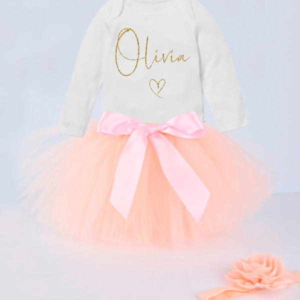 Personalised baby girl clothes