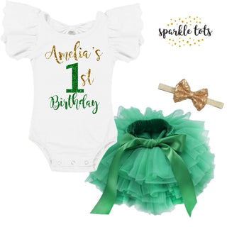 Personalised Christmas birthday outfit