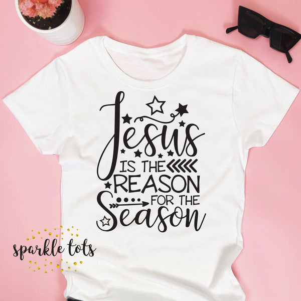 Christmas Shirt Jesus is the Reason for the Season 