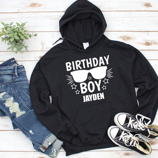 boys birthday hoodie, birthday boy outfit