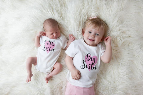 Big Sister Little Sister gifts, sister matching outfits,