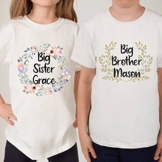 big sister big brother t-shirts