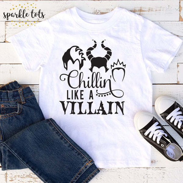 Chillin' Like a Villain Halloween T-Shirt 
