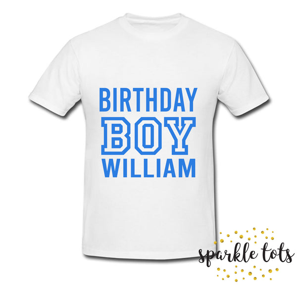 Custom Boys Birthday T-Shirt