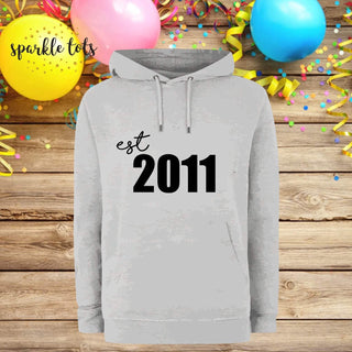 Custom birthday hoodie