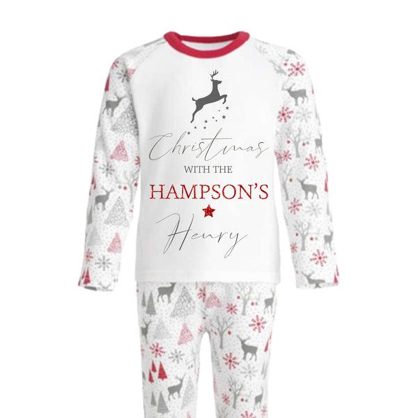 Personalised Christmas pyjamas