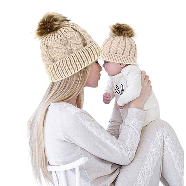 Mom and baby hats discount