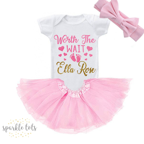 "Versatile Baby Girl Outfit - Choose from Bodysuit Only or Full Set with Tutu and Headband. Available in a range of colors and styles for a personalised touch."  Feel free to adjust the language based on your brand's tone and style. If you have specific keywords or details you'd like to include, feel free to let me know!