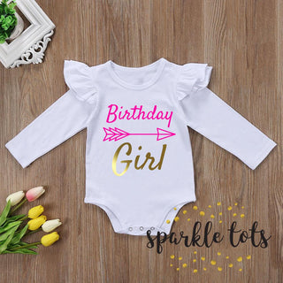 Personalised Birthday Baby Grow