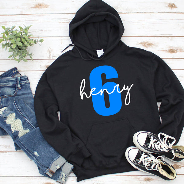 Personalised Birthday Boy Hoodie 