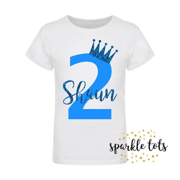 Personalised Boys Birthday T-Shirt 