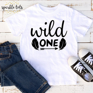 Wild One, 1st birthday t shirt, first birthday boys shirt
