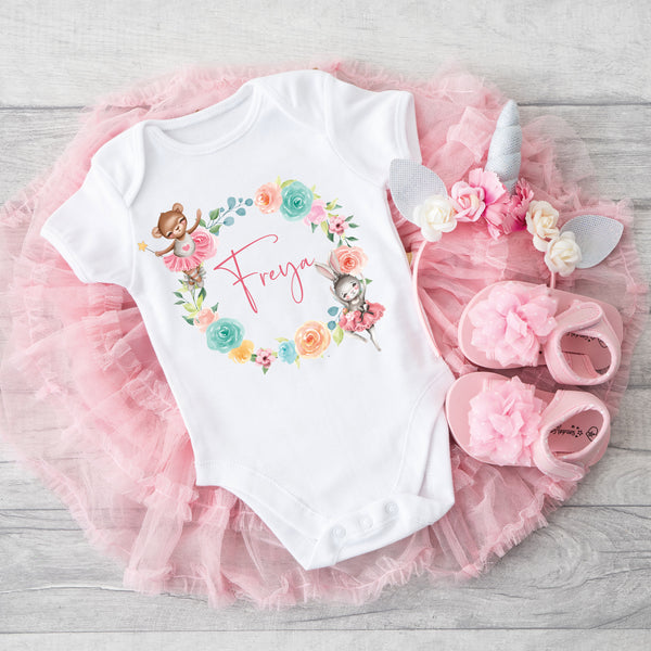 Ballerina store baby grow