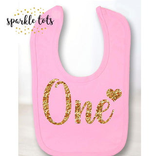 Personalized Baby's 1st Birthday Bib, customized with the baby's name. Crafted for cuteness and convenience, perfect for mess-free and memorable 1st birthday celebrations. An ideal keepsake for cherishing those precious moments.