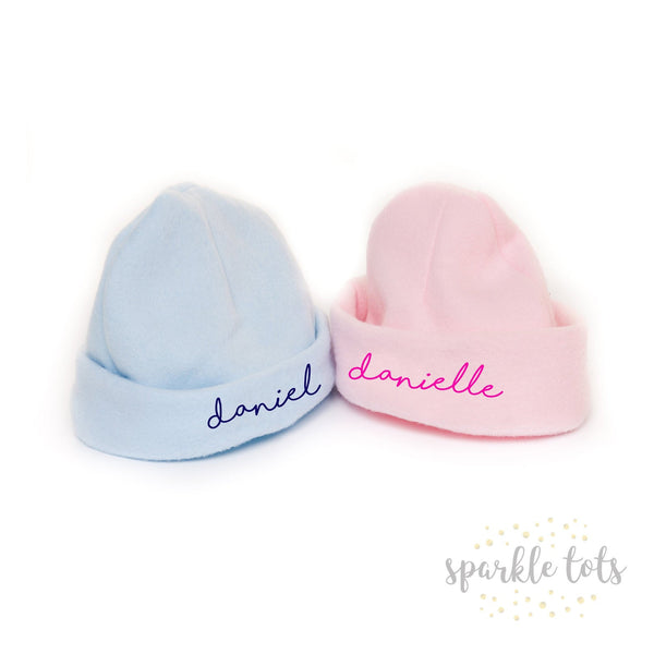 personalised baby hat newborn