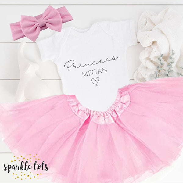 Personalised baby outfit