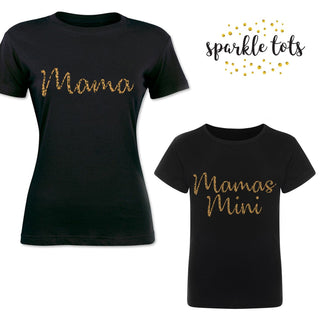 mum and baby girl matching outfits, Mama and Mamas Mini, Mummy daughter Baby T-Shirts, Mummy Gift Set, Mum Daughter Matching, Mama Girl