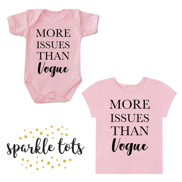 More Issues Than Vogue Baby Romper