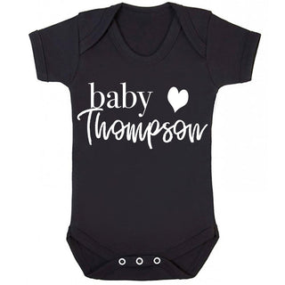 Personalised Baby Bodysuit Baby Grow