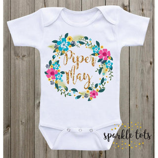 Personalised baby grow