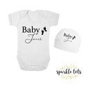 Personalised baby grow - personalised baby gift - baby announcement - custom baby shower gifts - baby clothes - onesie - vest - baby hat